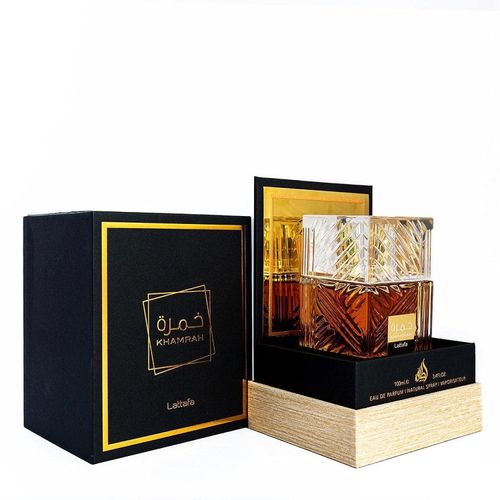 Perfume Unissex Khamrah de Lattafa Eau de Parfum 100ml Árabe 100ml Incolor Perfume Unissex Khamrah de Lattafa Eau de Parfum 100ml Árabe 100ml Incolor