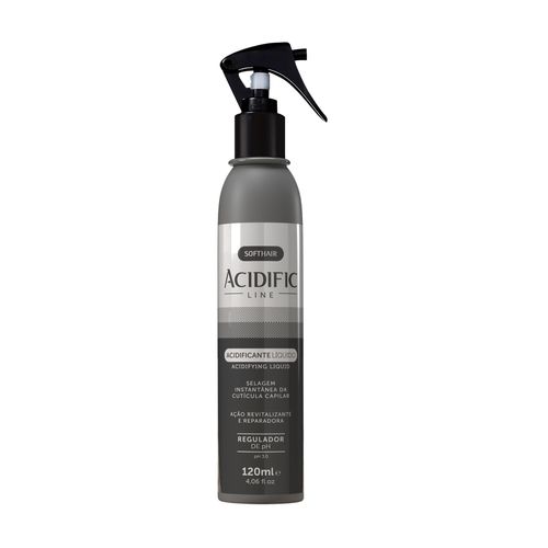 Acidificante Capilar Soft Hair 120ml Tratamento Regula Ph Acidificante Capilar Soft Hair 120ml Tratamento Regula Ph