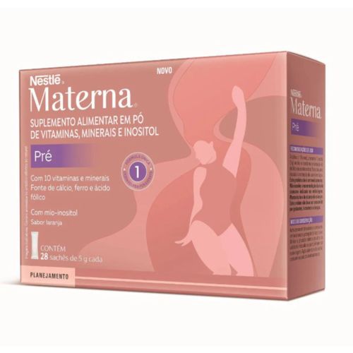 Materna Pré Suplemento Alimentar 28 sachês Materna Pré Suplemento Alimentar 28 sachês