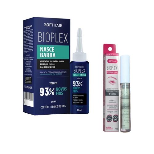 Aumentar A Barba Produto Para Crescer + Serum De Sobrancelha