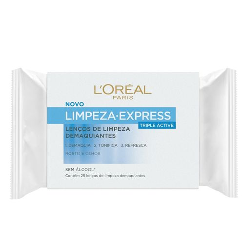 Lenco-Demaquilante-Loreal-Limpeza-Express Lenco-Demaquilante-Loreal-Limpeza-Express