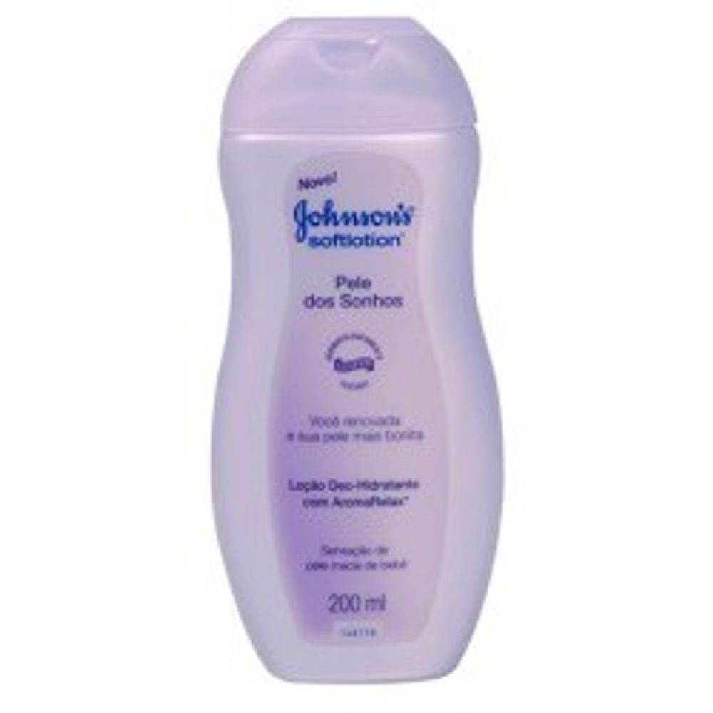 Loção Hidratante Johnson's Softlotion Pele dos Sonhos 200ml Drogarias