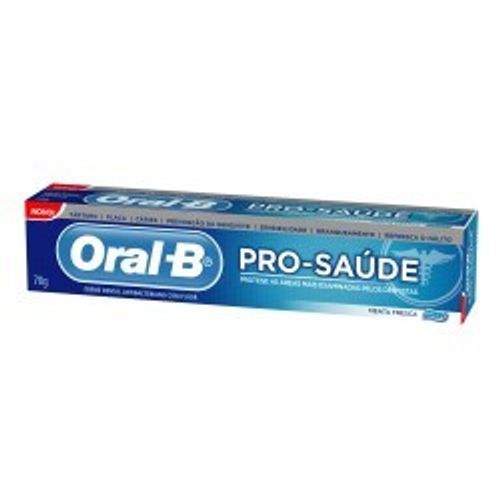 Creme-Dental-Oral-B-Pro-Saude-Menta-70g Creme-Dental-Oral-B-Pro-Saude-Menta-70g