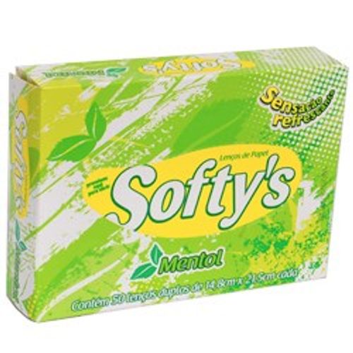 LENCO-DE-PAPEL-SOFTYS-MENTOL-C--50 LENCO-DE-PAPEL-SOFTYS-MENTOL-C--50