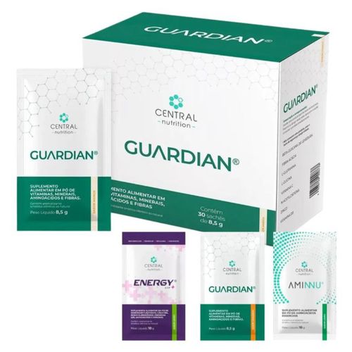 Guardian Novo Sabor Manga - 30 Sachês + Amostras - Central Nutrition Guardian Novo Sabor Manga - 30 Sachês + Amostras - Central Nutrition