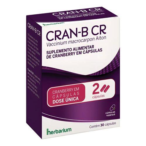 Cranberry - Cran-B Cr 30 Cápsulas Cranberry - Cran-B Cr 30 Cápsulas