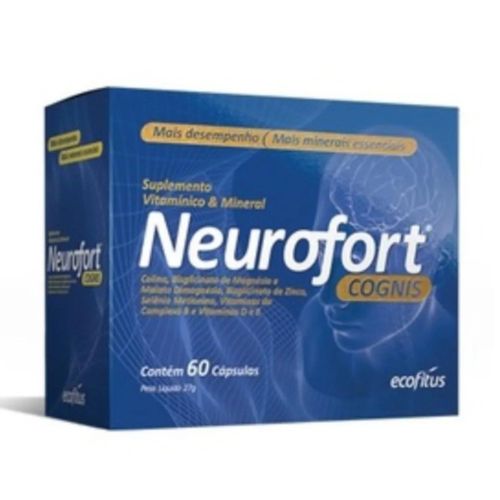 Neurofort Cognis Suplemento Alimentar Ecofitus 60cps Neurofort Cognis Suplemento Alimentar Ecofitus 60cps