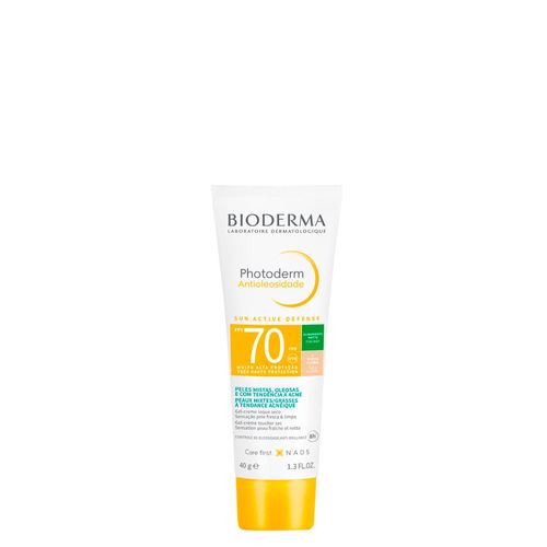 Protetor Solar Facial Bioderma Photoderm Antioleosidade Fps 70 1 Muito Claro 40g Muito Claro Protetor Solar Facial Bioderma Photoderm Antioleosidade Fps 70 1 Muito Claro 40g Muito Claro