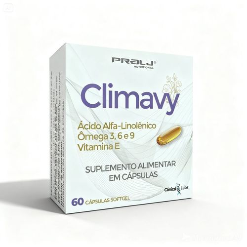 Óleo De Prímula, Borragem e Linhaça com Vitamina E Climavy Prolj Nutritional | 60 Cápsulas CLIMAVY 60 CÁPSULAS Óleo De Prímula, Borragem e Linhaça com Vitamina E Climavy Prolj Nutritional | 60 Cápsulas CLIMAVY 60 CÁPSULAS