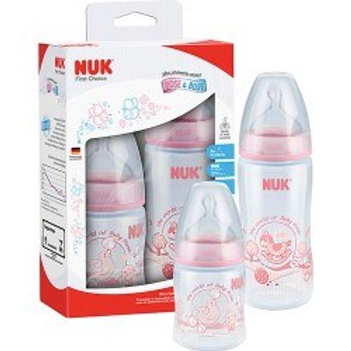 Kit-Mamadeira-Nuk-Rosa---2-unidades Kit-Mamadeira-Nuk-Rosa---2-unidades