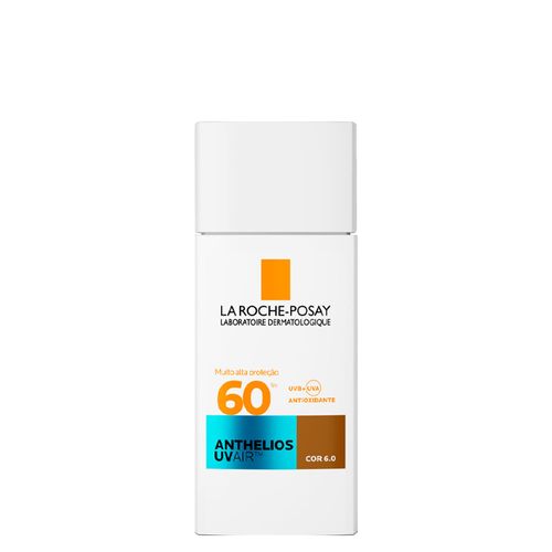 Protetor Solar Facial La Roche-Posay Anthelios UVAir FPS60 Cor 6.0 45ml Cor 6.0