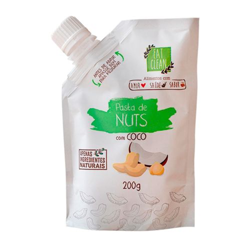 Pasta Nuts com Coco 200g - Eat Clean Pasta Nuts com Coco 200g - Eat Clean