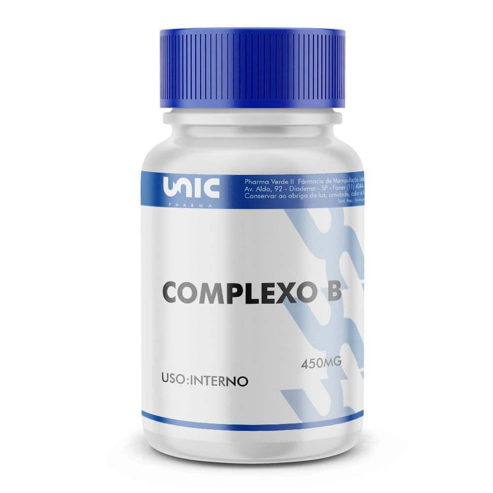 Complexo b 450mg - 90 Cápsulas
