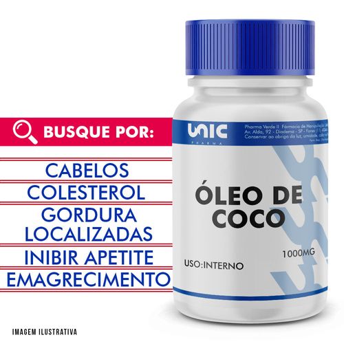 Óleo De Coco 1000Mg - 120 Cápsulas 120 Cápsulas