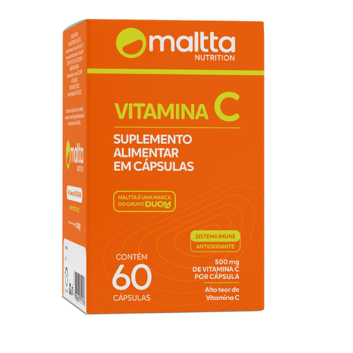 Vitamina C 60 Cápsulas - Maltta/Duom Vitamina C 60 Cápsulas - Maltta/Duom