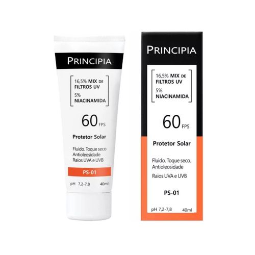 Protetor Solar Principia FPS60 PS-01 40ml Protetor Solar Principia FPS60 PS-01 40ml