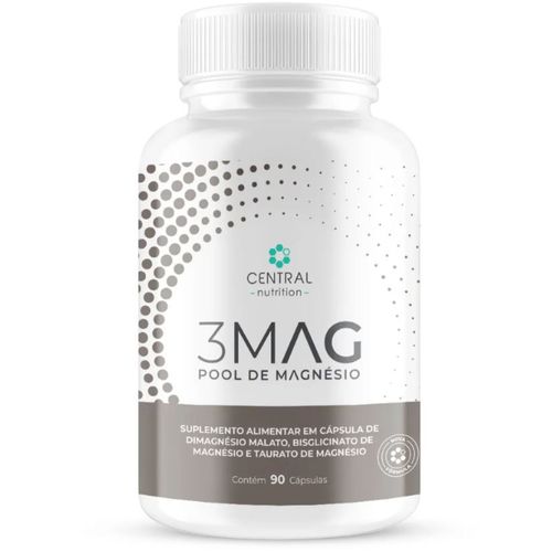 3mag Pool De Magnesio Pote Com 90 Capsulas Central Nutrition 3mag Pool De Magnesio Pote Com 90 Capsulas Central Nutrition