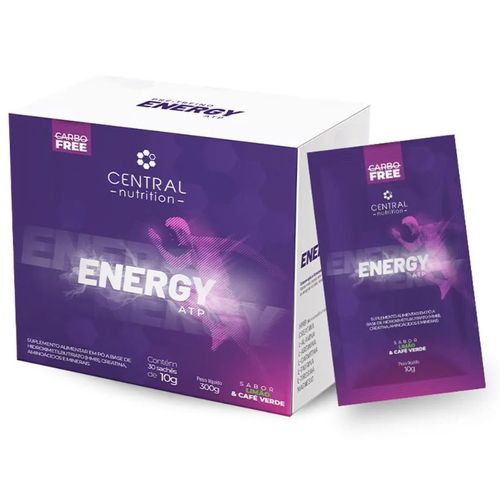ENERGY® - ATP - 10g 30 Sachês - Sabor Limão ENERGY® - ATP - 10g 30 Sachês - Sabor Limão