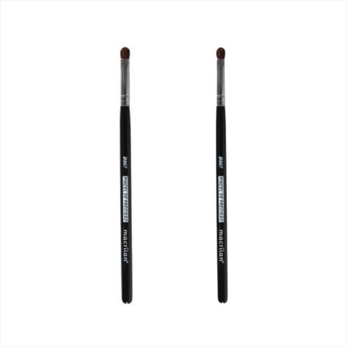 Kit Macrilan B907 Pincel Profissional de Precisão 2 Unidades