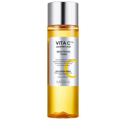Missha Vita C Plus Ascorbic Acid - Tônico Facial 200ml 200ml Missha Vita C Plus Ascorbic Acid - Tônico Facial 200ml 200ml