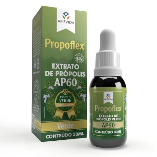 Extrato de Própolis Verde AP60 Propoflex 30ml Extrato de Própolis Verde AP60 Propoflex 30ml