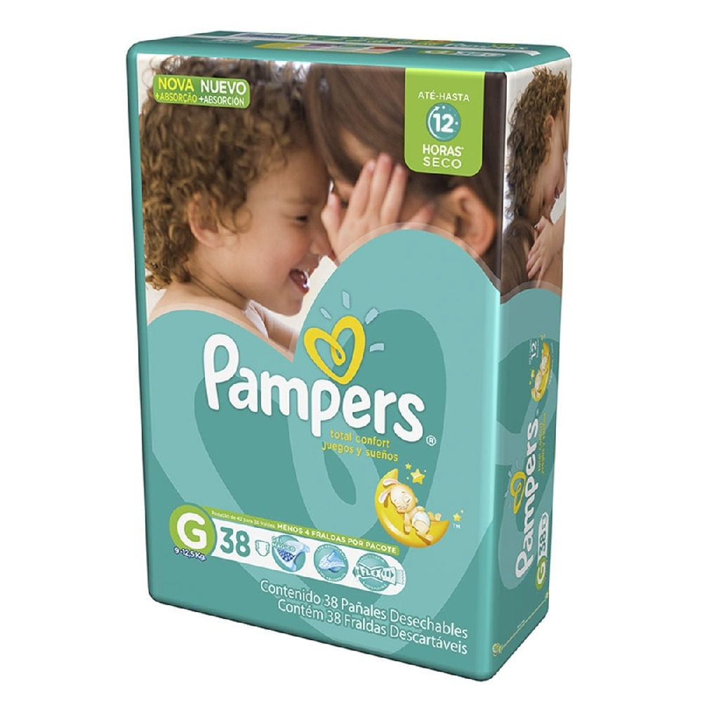 Fralda Pampers Confort Sec G 38 Unidades - Drogarias Pacheco