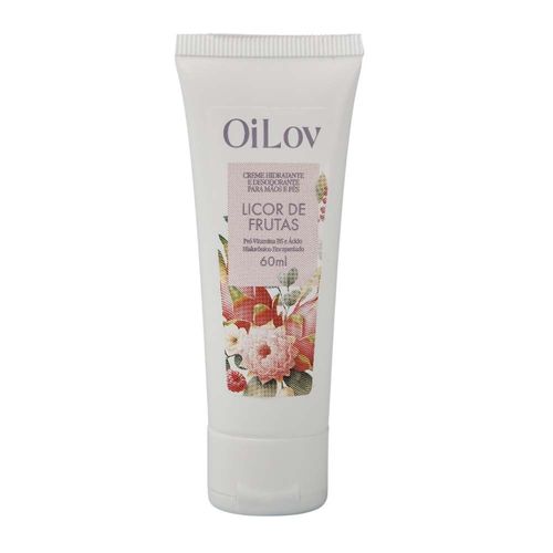Creme Hidratante Mãos e Pés Licor de Frutas OiLov 60ml incolor Creme Hidratante Mãos e Pés Licor de Frutas OiLov 60ml incolor