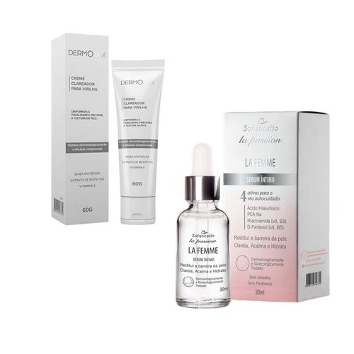 Hidratante P/ Flacidez Vaginal + Clareador Virilha Skincare Hidratante P/ Flacidez Vaginal + Clareador Virilha Skincare