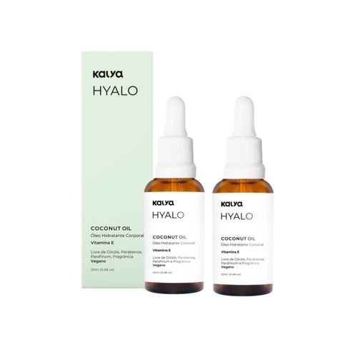 Kit 2 Oleo De Coco Intimo Puro Hidratante Para Regiao Intima