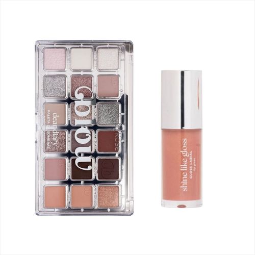 Kit Ruby Rose Paleta Dear Diary+Gloss Shine Like Soft Shine