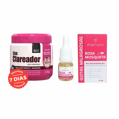 Tratamento Para Clarear Virilha Axila Pele Com Rosa Mosqueta