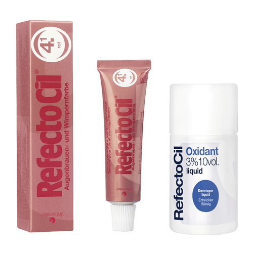 Refectocil Tintura Sobrancelhas Vermelho 4.1 e Oxidante Liq