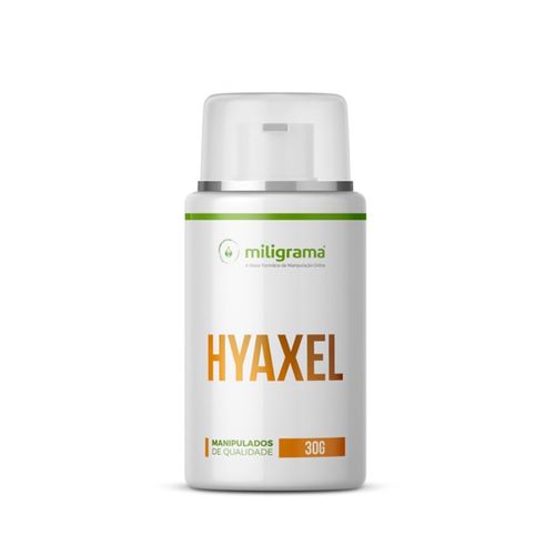 Hyaxel Peeling Natural e Hidratação 30g Sem Sabor/Aroma 30g Branca/Transparente