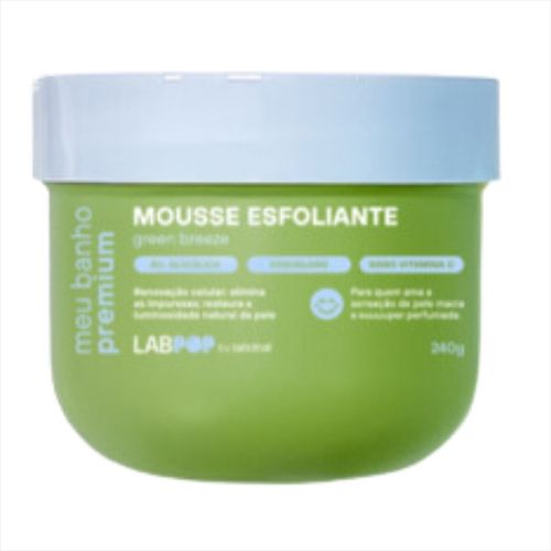 Labotrat Meu Banho Premium Green Breeze Mousse Esfoliante 240g
