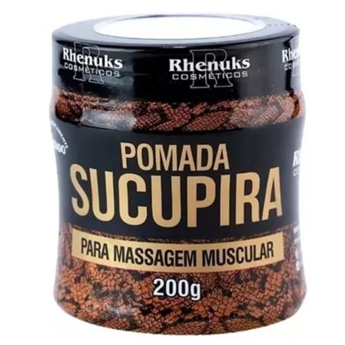 Sucupira Pomada De Massagem Muscular 200g Combate As Dores