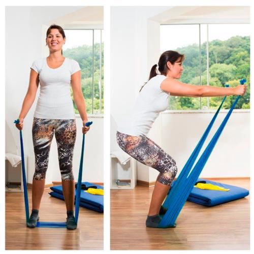 Faixa Elastica Mercur Extra Forte Azul 1,5m Faixa Elástica 1,5m azul Faixa Elastica Mercur Extra Forte Azul 1,5m Faixa Elástica 1,5m azul