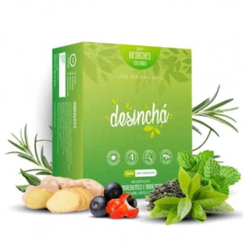 Chá 60 dias Desinchá 60sch 90g Chá 60 dias Desinchá 60sch 90g