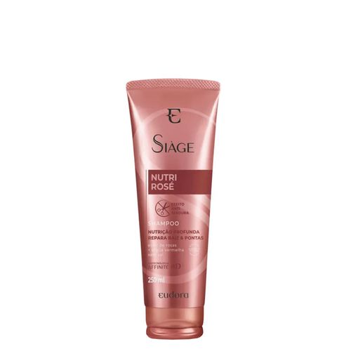Shampoo Eudora Siàge Nutri Rose 4D 250ml 250 ml