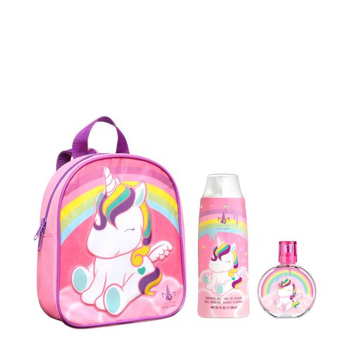 Kit Eau My Unicorn Feminino - Eau de Toilette 50ml + Shower Gel 300ml + Bolsa Temática Kit Eau My Unicorn Feminino - Eau de Toilette 50ml + Shower Gel 300ml + Mochila Kit