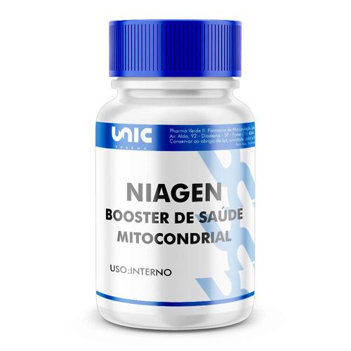 Niagen 100mg - Booster de saúde  mitocondrial 30 Cáps