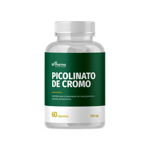 Picolinato de Cromo 300mcg 60 Cápsulas