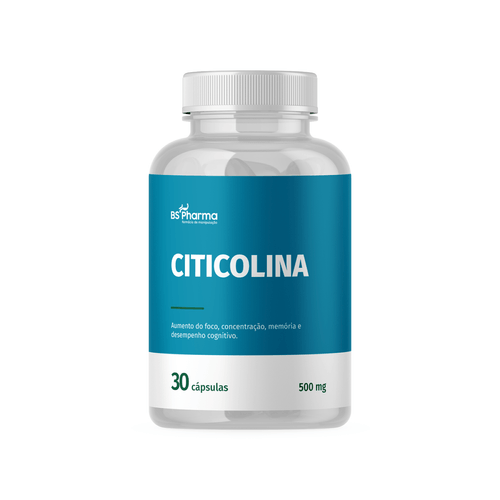 Citicolina - 500 mg 30 cápsulas 30 Cápsulas Citicolina - 500 mg 30 cápsulas 30 Cápsulas