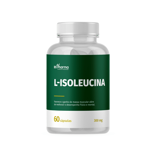 L Isoleucina 300 mg 60 Cápsulas