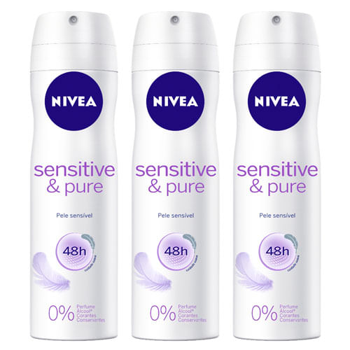 Desodorante-Nivea-Aerosol-Sensitive-Pure-150-ml-3-Unidades-9000382
