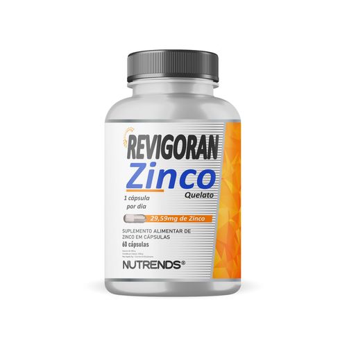 Zinco Quelato Reviroran 29 mg 60 Cápsulas