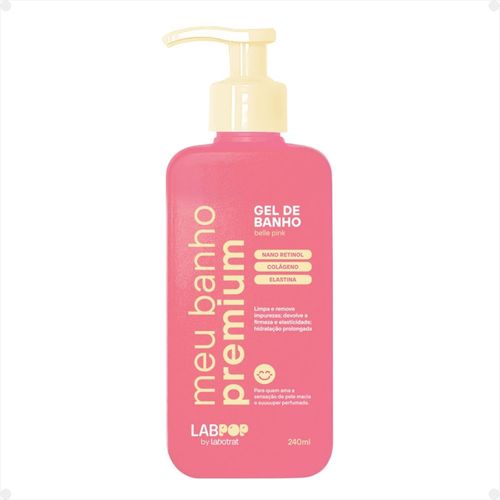 Labotrat Meu Banho Premium Belle Pink Gel de Banho 240g Labotrat Meu Banho Premium Belle Pink Gel de Banho 240g