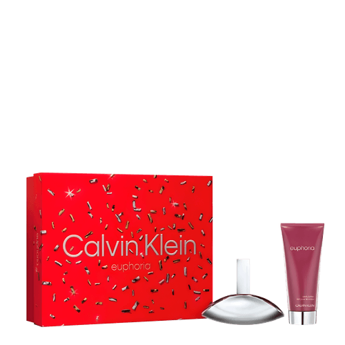 Kit Calvin Klein Euphoria Feminino - Eau de Parfum 50ml + Body Lotion 100ml NULO
