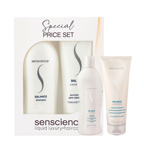 Kit Senscience Balance - Shampoo 280ml + Condicionador 240ml NULO Kit Senscience Balance - Shampoo 280ml + Condicionador 240ml NULO