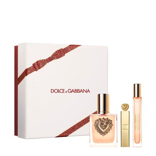 Kit Dolce & Gabbana Devotion Feminino - Edp 50ml + 10ml + Máscara 3ml NULO Kit Dolce & Gabbana Devotion Feminino - Edp 50ml + 10ml + Máscara 3ml NULO