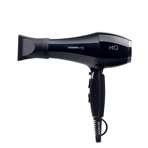 Secador de Cabelo MQ Profissional Turbo Black Ion 2400W com 2 Velocidades Preto 110V Secador de Cabelo MQ Profissional Turbo Black Ion 2400W com 2 Velocidades Preto 110V
